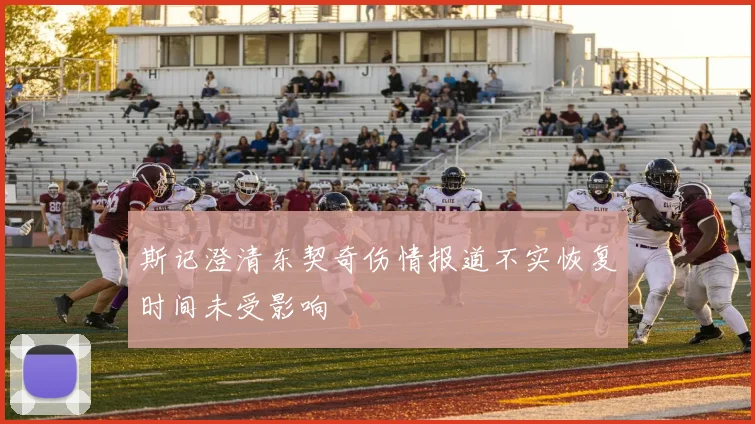 斯记澄清东契奇伤情报道不实恢复时间未受影响
